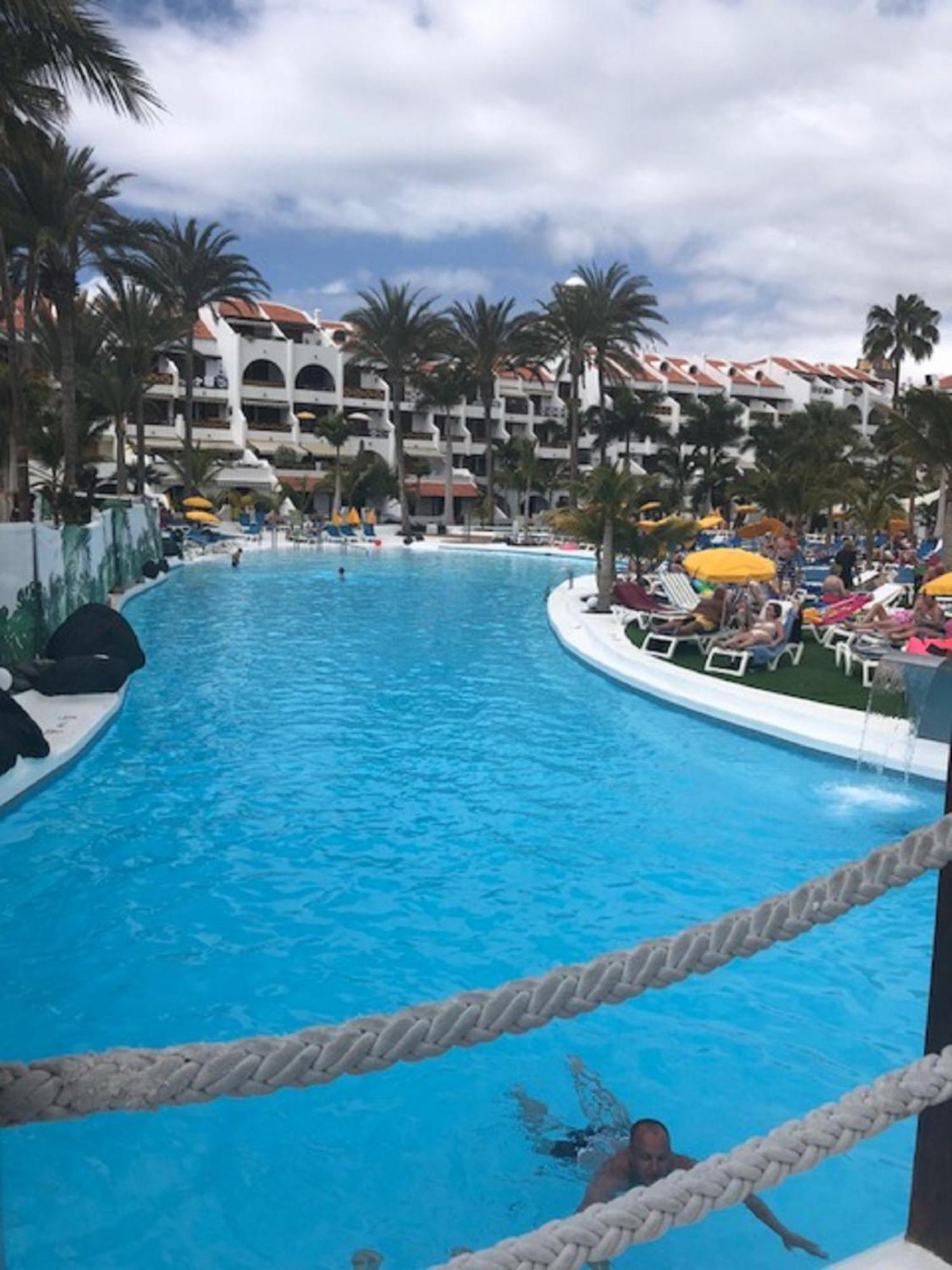 Ferienwohnung Wonderland With The Best Swimming Pool In Park S III Playa de las Américas Exterior foto